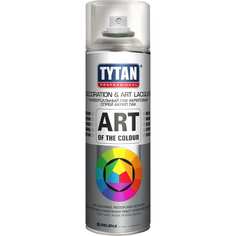 Аэрозольный лак TYTAN PROFESSIONAL ART OF THE COLOUR бесцветный матовый 400 мл 62376 No Brand