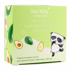 Патчи для области вокруг глаз Dear Molly гидрогелевые авокадо 90 г
