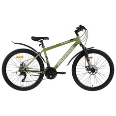Велосипед 26" Progress Advance Disc RUS, цвет хаки, размер 17"