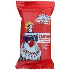 Сырок творожный Вятская дымка Клубника 80 г