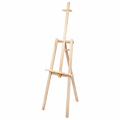 Мольберт напольный из липы Лира, 67х162х48 см, высота холста до 100 см, Brauberg Art Debut