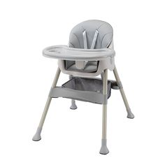 Стульчик для кормления JoySun Mia, серый, JSMIG