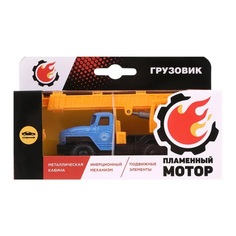 Грузовик мет. ин. Подъемный кран, подвижные элементы Пламенный мотор