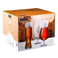 Набор стаканов для пива Beercraft, 630/550/680 мл, 6 шт Crystalite Bohemia
