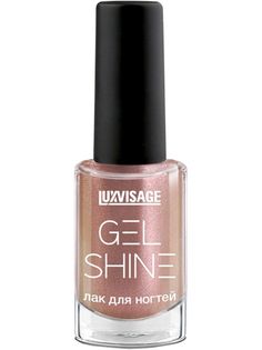 Лак для ногтей Luxvisage Gel Shine тон 104 Бежевый с розовым перламутром 9г