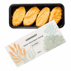 Филе тресковых пород Самокат в кляре, замороженное, 400 г