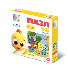 Пазл Цветняшки. Идём играть, 16 элементов No Brand