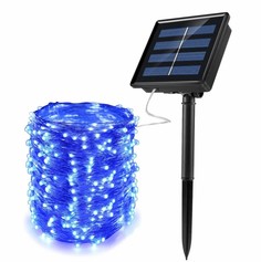 Садовая гирлянда нить на солнечной батарее 400 ламп BoomBoomShop BB-00257