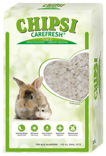 Наполнитель CareFresh Pure White для мелких домашних животных и птиц белый 10 л 4 шт
