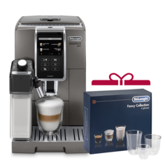 Комплект DeLonghi кофемашина ECAM370.95.T+набор чашек DLSC302