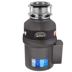 Измельчитель пищевых отходов Bort TITAN Extra (93411812) черный