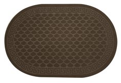 Коврик влаговпитывающий InLoran Холл коричневый 130L-692