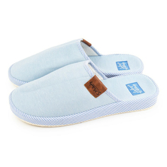 Тапочки женские Smile of Milady голубые 39 RU