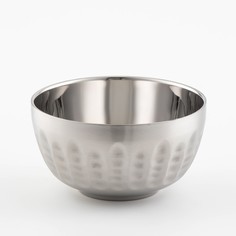 Миска Arch с двойными стенками, 12×6 см, 304 сталь No Brand