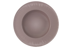 Тарелка суповая Home & Style Какао 24см, 0.35л, фарфор HS4-G099-28G2S_