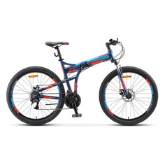Велосипед STELS Pilot-950 MD (2020), горный (взрослый), складной, рама 19", колеса 26", си
