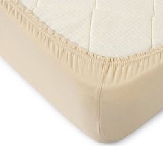 Простыня на резинке (бежевая) 160х200х20 (кулирка 100% хлопок) Текс-Дизайн Баркас