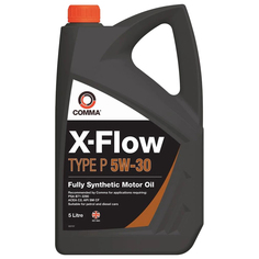 COMMA 5W30 X-FLOW TYPE P (5L)_Моторное масло! синт. ACEA C2, API SM/CF, PSA B71 2290