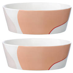 Набор из двух салатников Tkano Freak Fruit 16см бежевый TK22-TW_BW0004