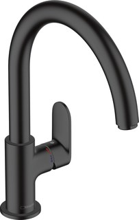 Смеситель для кухни Hansgrohe Vernis Blend 71870670 Черный матовый