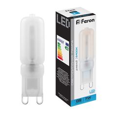 Лампочка светодиодная Feron LB-431, 25757, 7W, G9