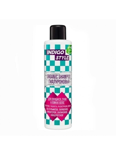 Шампунь для волос органик гиалуроновый Indigo Style Organic Shampoo, 1000 мл