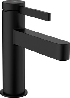 Смеситель для раковины Hansgrohe Finoris 100 76010670 матовый черный