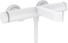 Смеситель для ванны с душем Hansgrohe Finoris 76420700, матовый белый