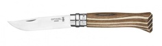 Нож Opinel серии Tradition №08, клинок 8,5см, нерж.сталь, рукоять-ламинированная береза, к