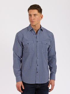 Рубашка мужская PALMARY LEADING GD57000801 синяя 2XL