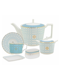 Чайный сервиз 18 предметов Тиффани Lenardi 250 мл 145-301