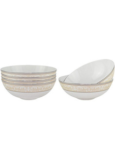 Набор из 6 салатников Джульетта Lenardi 18 см 145-361