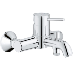 Смеситель для ванны с переключателем BauClassic, хром (32865000) Grohe