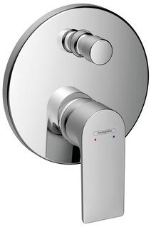 Смеситель для ванны hansgrohe Rebris E, скрытого монтажа 72468000, хром