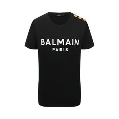 Хлопковая футболка Balmain