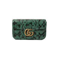 Сумка GG Marmont из кожи питона Gucci