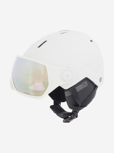 Шлем женский Salomon Icon LT Visor, Белый