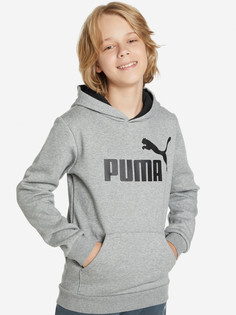 Худи для мальчиков PUMA Ess Logo, Серый