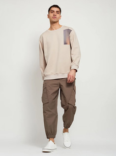Брюки карго мужские ASHE cargo light grey, Серый
