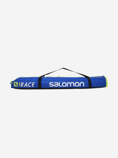 Чехол для горных лыж Salomon Extend 1 пара, 130+25 см, Синий