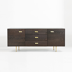 Тумба bullwood (acwd) коричневый 170x64 см.