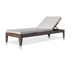 Шезлонг skyline design madison (dedon) коричневый 200x76x30 см.