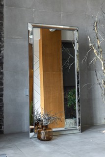 Зеркало mirage old silver (bountyhome) серебристый 100x200x6 см.