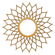 Зеркало mast gold (bountyhome) золотой 1 см.