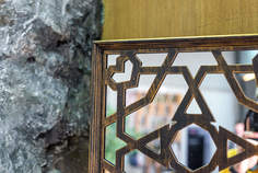 Панно tracery gold (bountyhome) серебристый 72x171x4 см.
