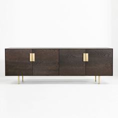 Тумба bullwood (acwd) коричневый 200x64 см.