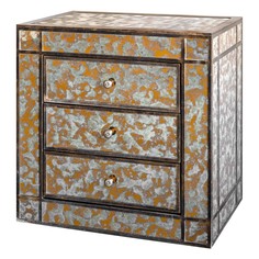 Тумба rapid gold (bountyhome) серебристый 60x62x41 см.