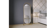 Зеркало evelum gold (genglass) золотой 54x165x5 см.