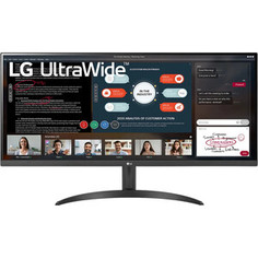 Монитор LG 34 34WP500-B IPS LED, 2560x1080, 5ms, 300cd/m2, 1000:1 (Mega DCR), 178°/178°, 2*HDMI, 75Hz, AMD FreeSync, HDR10, T (34WP500-B)