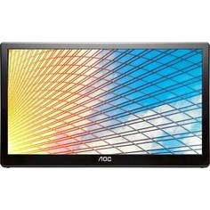 Монитор AOC E1659FWU LCD 39,6 cm (15.6) [16:9] 1366x768(WXGA) TN, Black